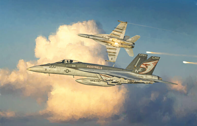 Italeri 1:48 F/A-18 E Super Hornet IT2791
