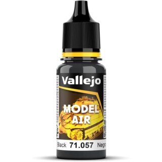 Vallejo Model Air Black RAL9004 RLM22 18ml VAL71.057