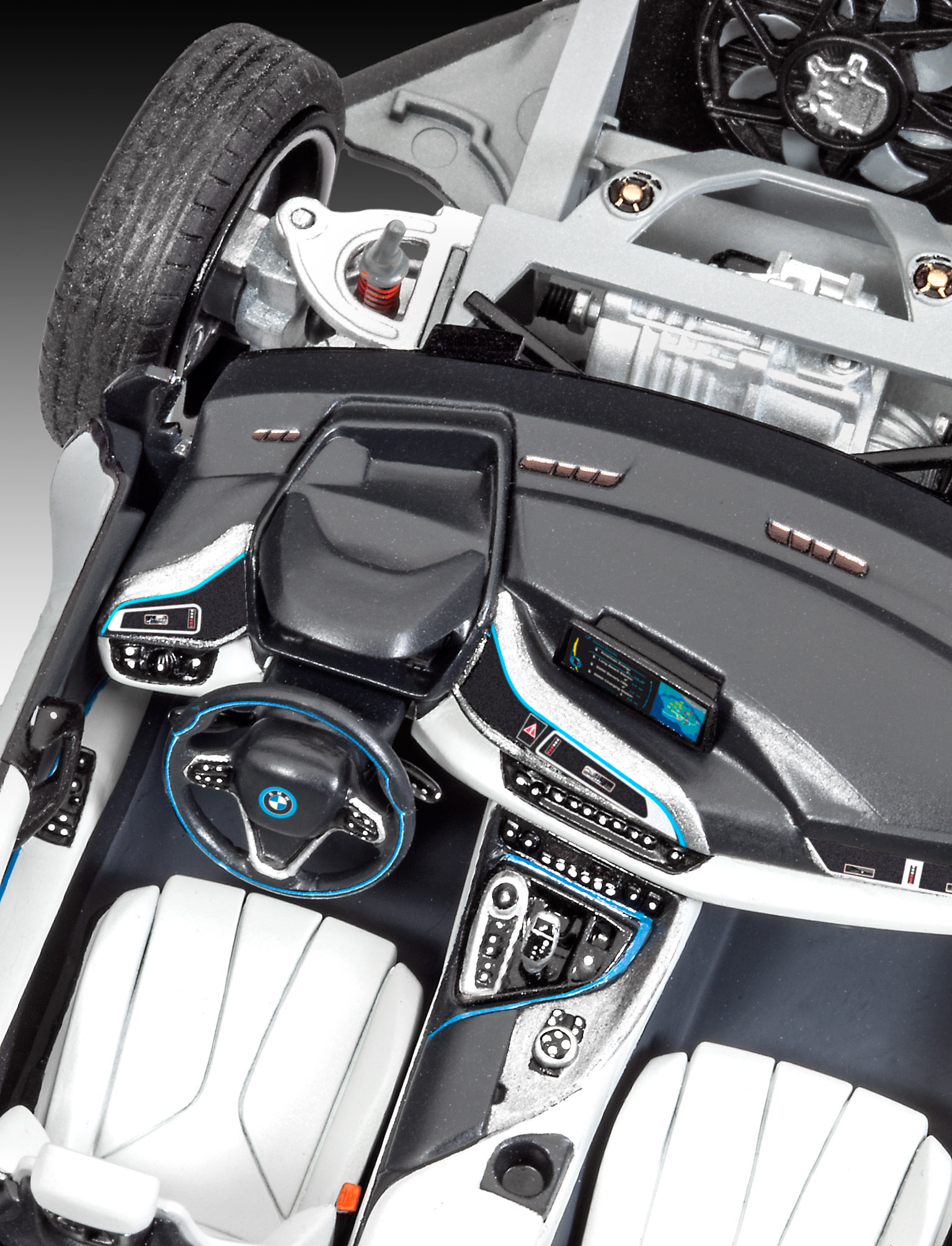 Revell 1:24 BMW i8 RE07008 - Afbeelding 2