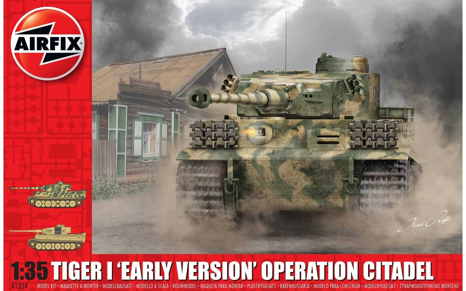 Airfix 1:35 Tiger " Early Version " Operation Citadel AF1354