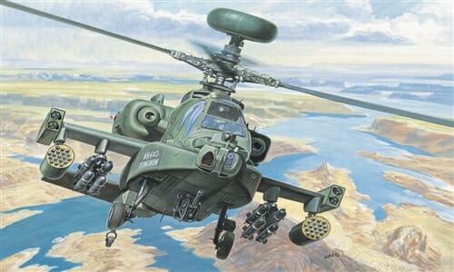 Italeri 1:72 AH-64 D Apache Longbow IT080