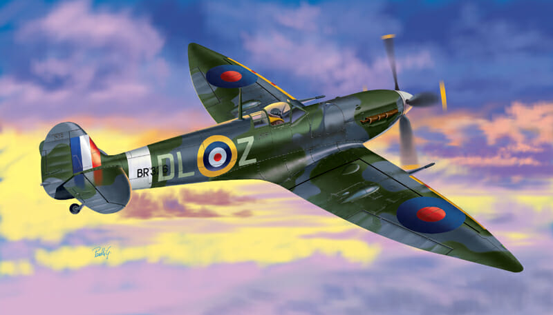 Italeri 1:72 Spitfire Mk. VI IT1307