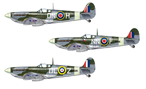 Italeri 1:72 Spitfire Mk. VI IT1307 - Afbeelding 2