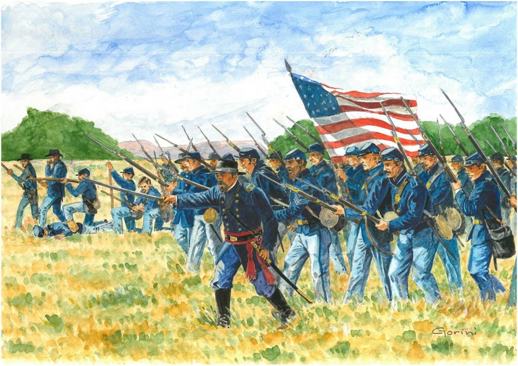 Italeri 1:72 Union Infantry IT6177