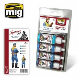 Ammo Mig Luftwaffe II Pilot Uniforms Set MIG7025