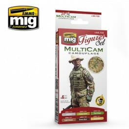 Ammo Mig Multicam Camouflage Set MIG7028