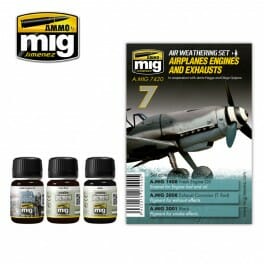 Ammo Mig Airplanes Engines and Exhausts MIG7420