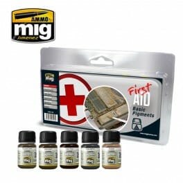 Ammo Mig First Aid Basic Pigments MIG7448