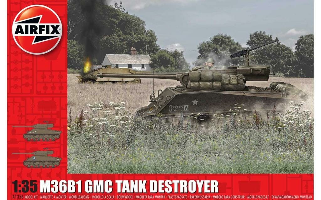 Airfix 1:35 M36B1 GMC Tank Destroyer AF1356