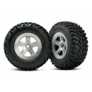 Traxxas Tires & Wheels, Assembled, Glued ( Rear )    TR5873