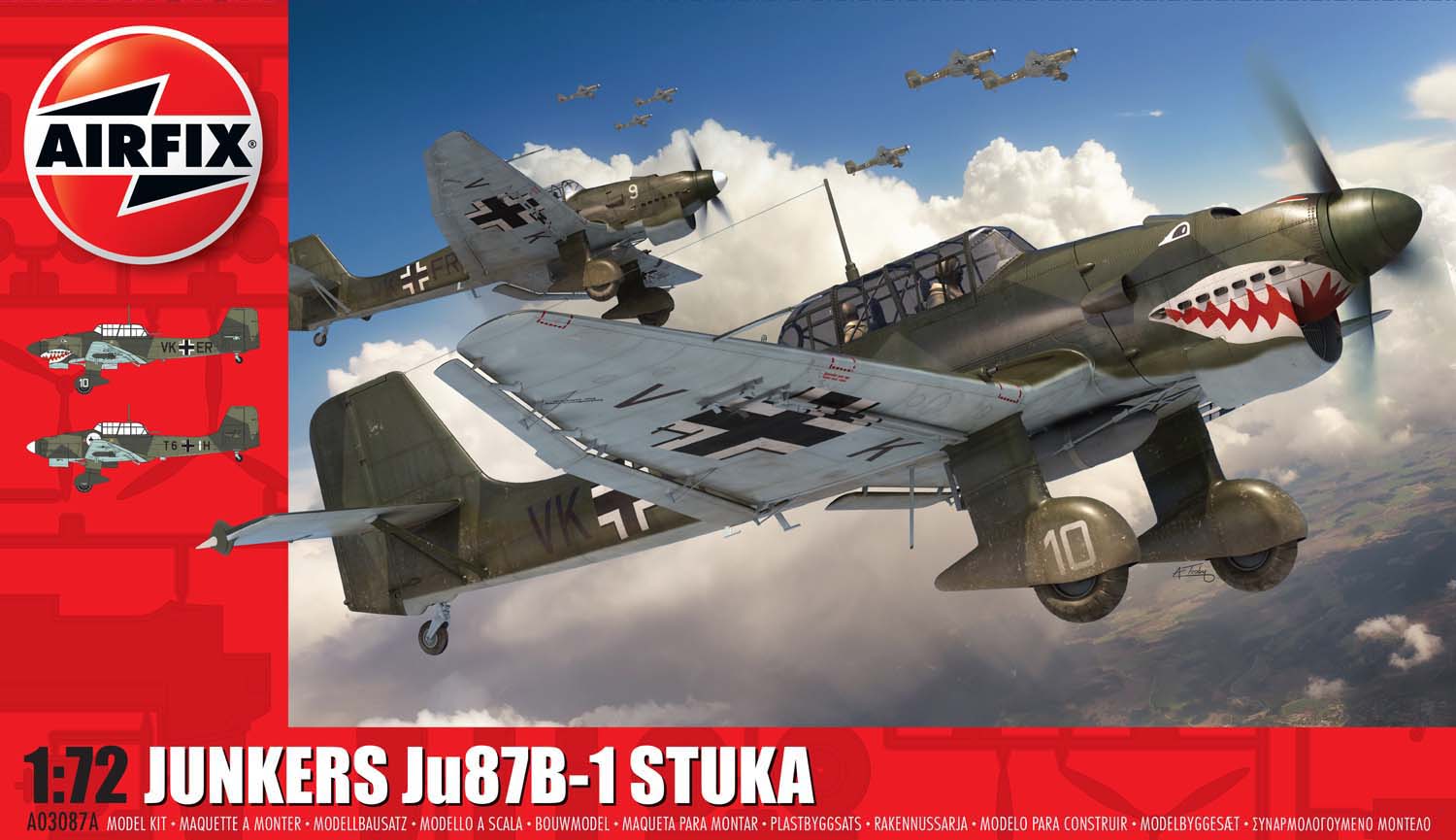 Airfix 1:72 Junkers Ju87B-1 Stuka AF03087A