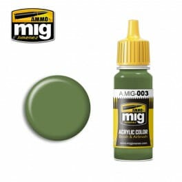 AMMO MIG Acryllic Color #0003 Reseda Green 17 ml MIG-0003