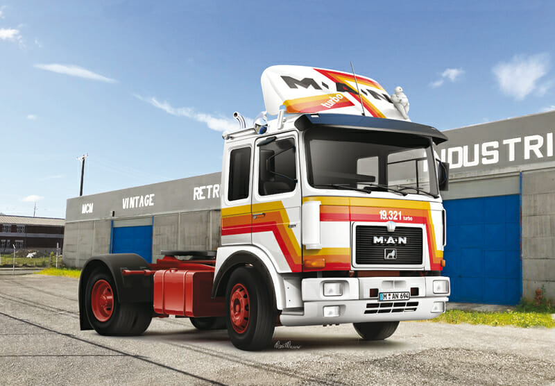 Italeri 1:24 MAN F8 19.321 4x2 IT3946