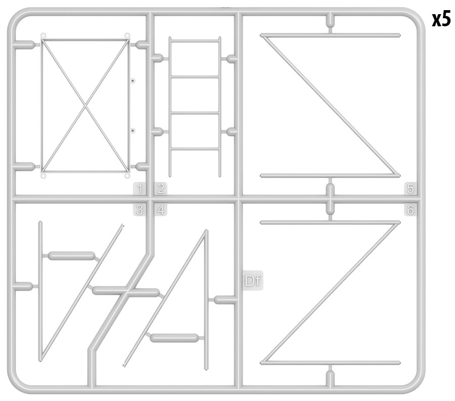 Miniart 1:35 Scaffoldings MA35605 - Afbeelding 5