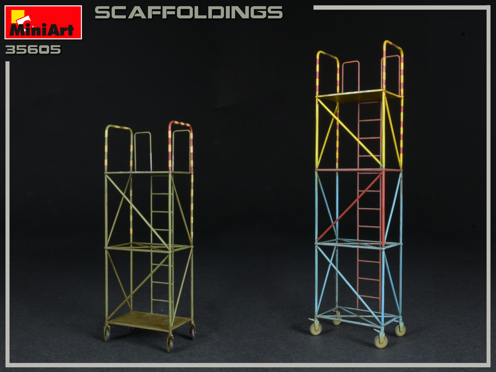 Miniart 1:35 Scaffoldings MA35605 - Afbeelding 3