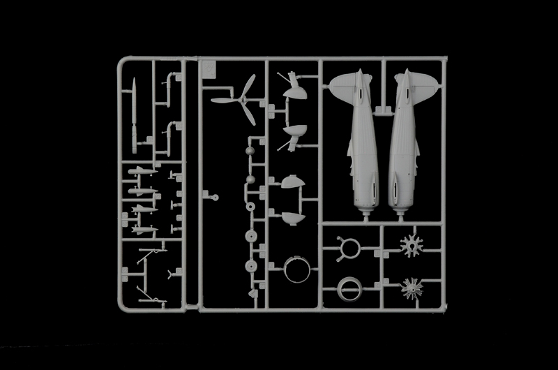 Italeri 1:72 Battle of Britain Fiat CR.42 Falco IT1437 - Afbeelding 4