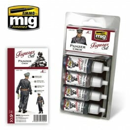 Ammo Mig Color Set Panzer Crew MIG7024