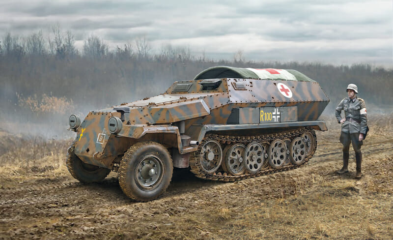 Italeri 1:72 Sd.Kfz. 251/8 Ambulance IT7077