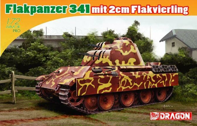 Dragon 1:72 Flakpanzer 341mit 2cm Flakvierling DR7487