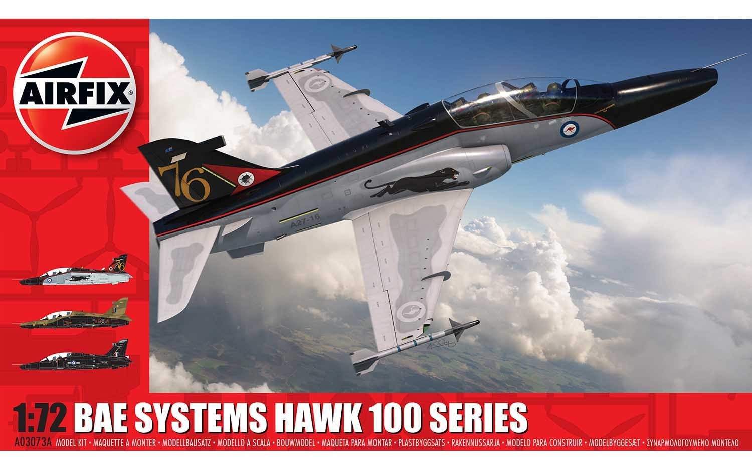 Airfix 1:72 BAE Systems Hawk 100 Series AF03073A