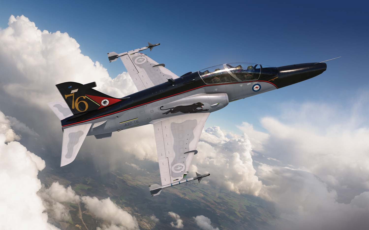 Airfix 1:72 BAE Systems Hawk 100 Series AF03073A - Afbeelding 3