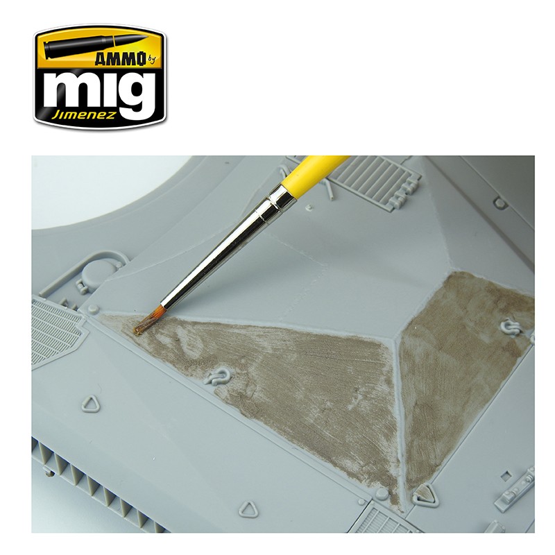 Ammo Mig Anti-Slip Pasta Brown Color for 1:35 MIG2035 - Afbeelding 3