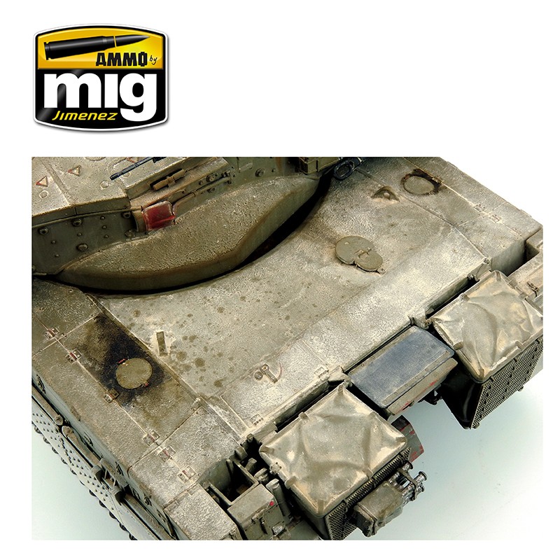 Ammo Mig Anti-Slip Pasta Brown Color for 1:35 MIG2035 - Afbeelding 2