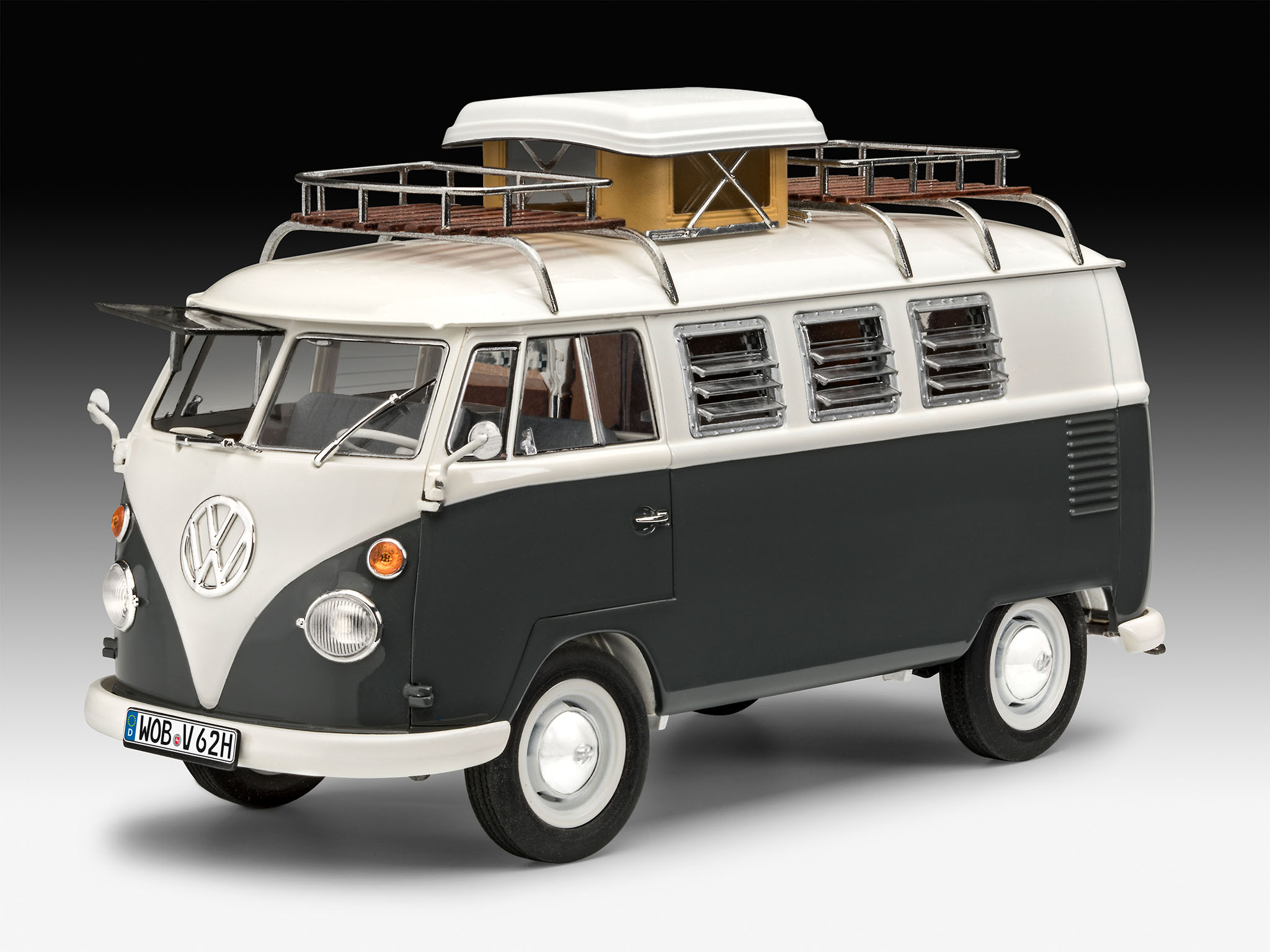 Revell 1:24 Volkswagen T1 Camper RE07674 - Afbeelding 3