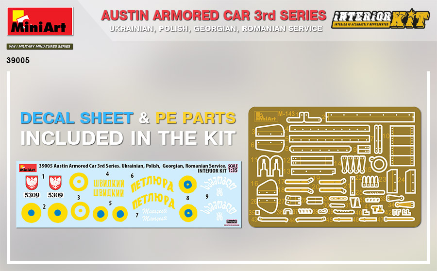 MiniArt 1:35 Austin Armored Car 3rd Series MA39005 - Afbeelding 2