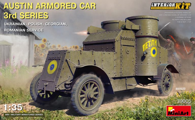 MiniArt 1:35 Austin Armored Car 3rd Series MA39005