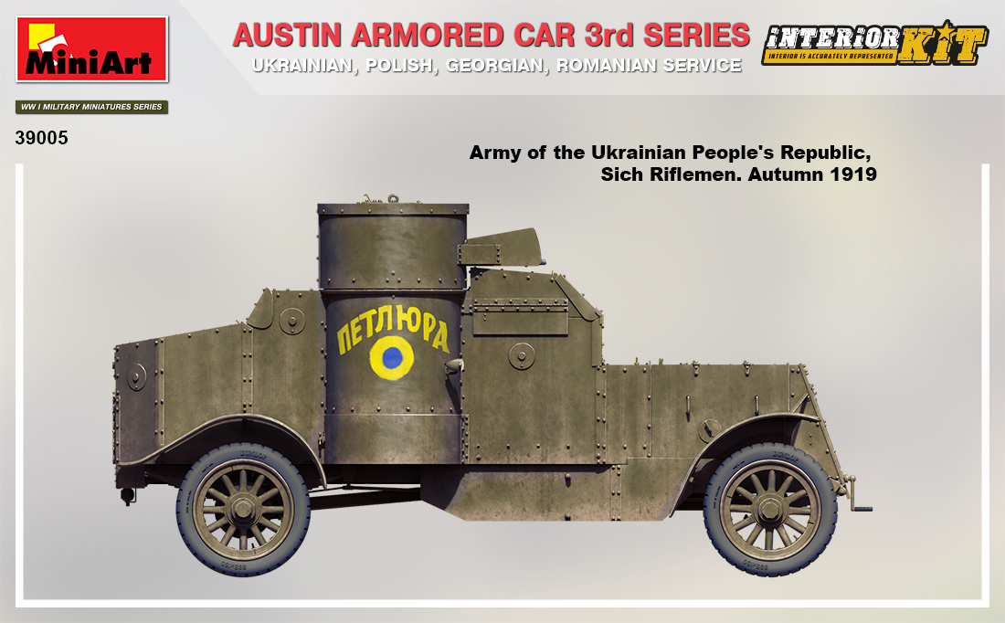 MiniArt 1:35 Austin Armored Car 3rd Series MA39005 - Afbeelding 6