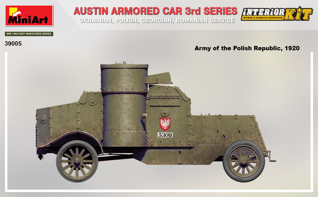 MiniArt 1:35 Austin Armored Car 3rd Series MA39005 - Afbeelding 5