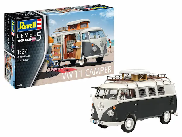 Revell 1:24 Volkswagen T1 Camper RE07674
