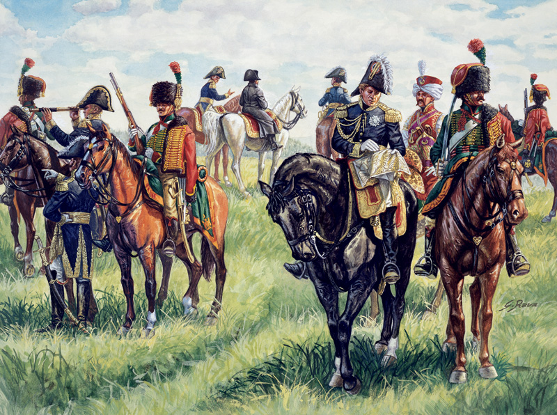 Italeri 1:72 Waterloo ( 200 years ) Napoleon General Staff IT6016