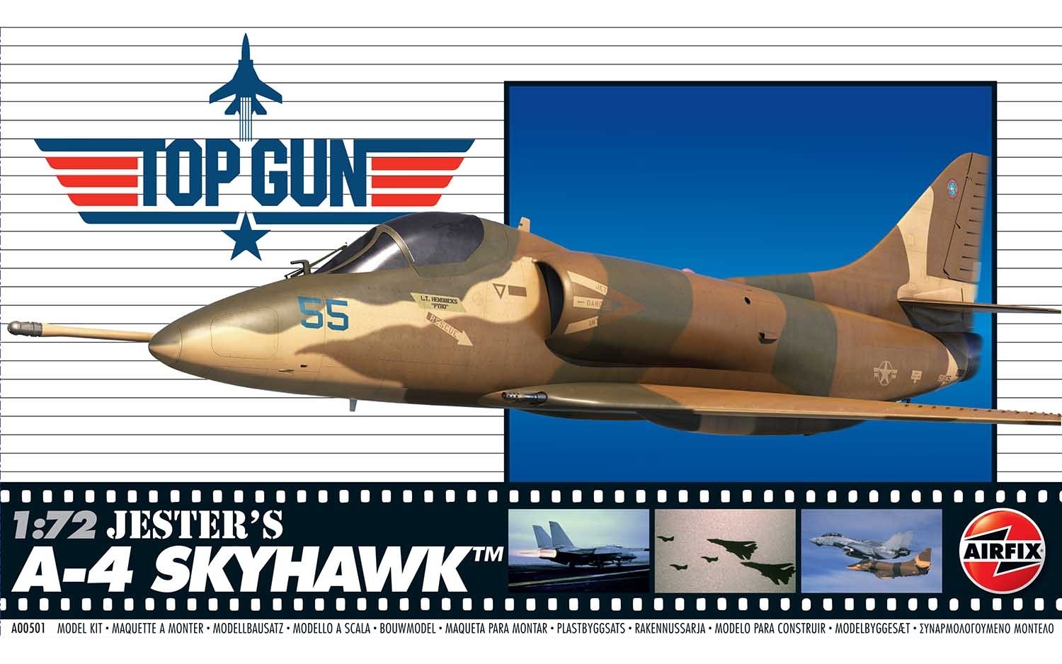 Airfix 1:72 Top Gun Jesters A-4 Skyhawk AF00501