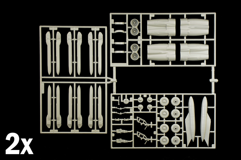 Italeri 1:72 B-52H Stratofortress IT1442 - Afbeelding 2