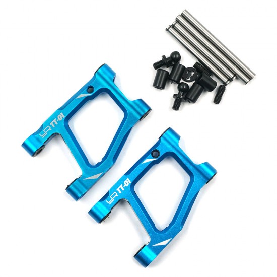 Yeah Racing Alu.Rear Lower Arm Set for TT-01/01E TATT-038BU