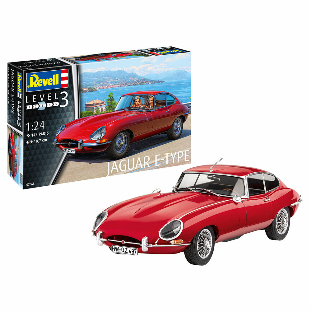Revell 1:24 Jaguar E-Type RE07668