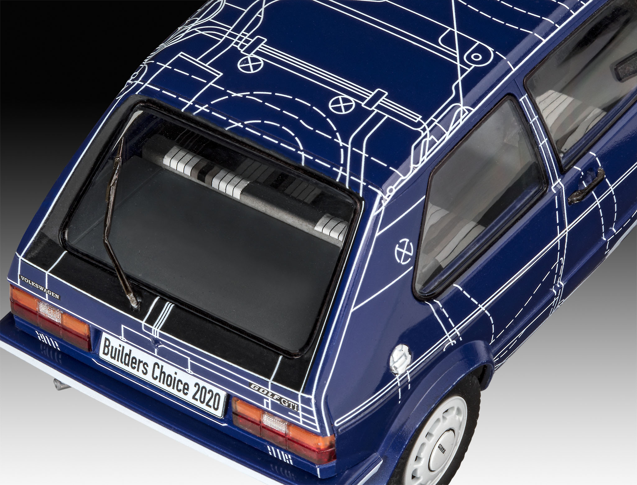 Revell 1:24 VW Golf GTI " Builders Choice " RE07673 - Afbeelding 4