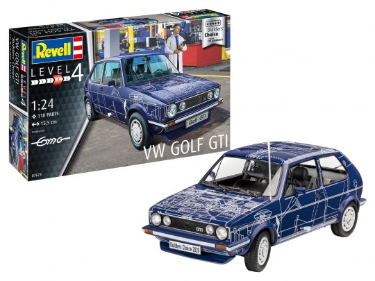 Revell 1:24 VW Golf GTI " Builders Choice " RE07673