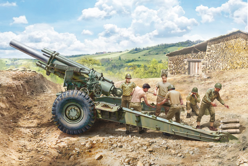 Italeri 1:35 M1 155mm Howitzer IT6581