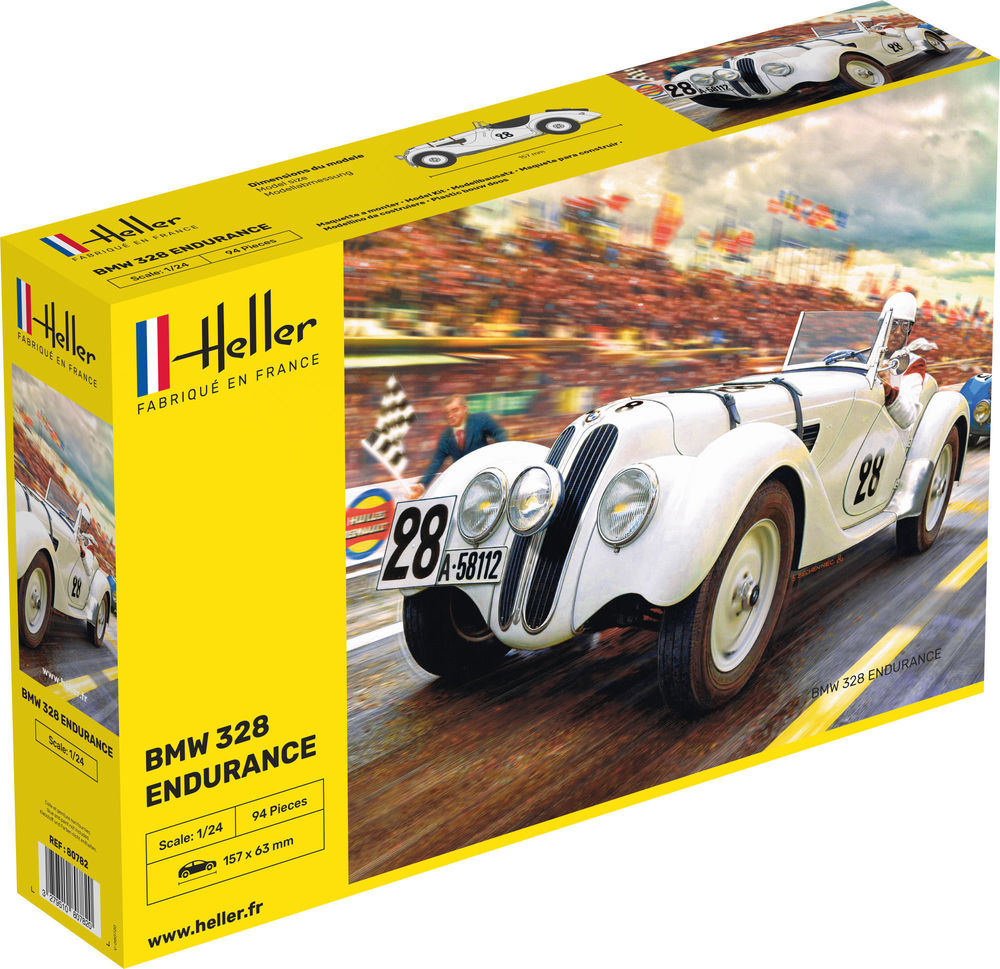 Heller 1:24 BMW 328 Endurance H80782