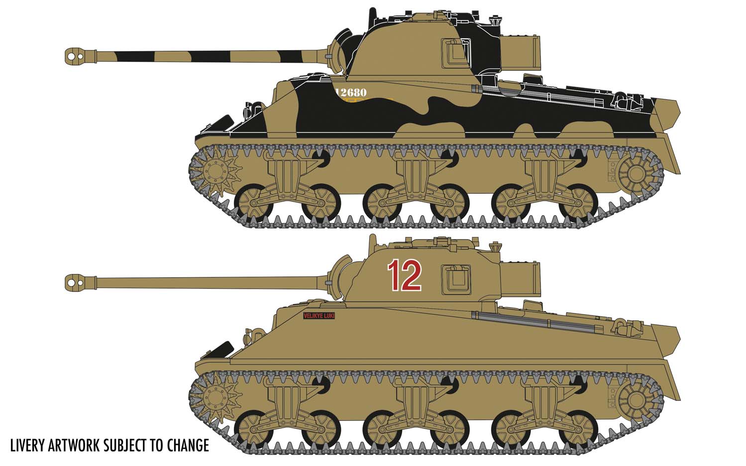 Airfix 1:72 Sherman Firefly Vc AF02341 - Afbeelding 2