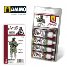 Ammo Mig Russian Flora Uniforms Figures Set MIG7031