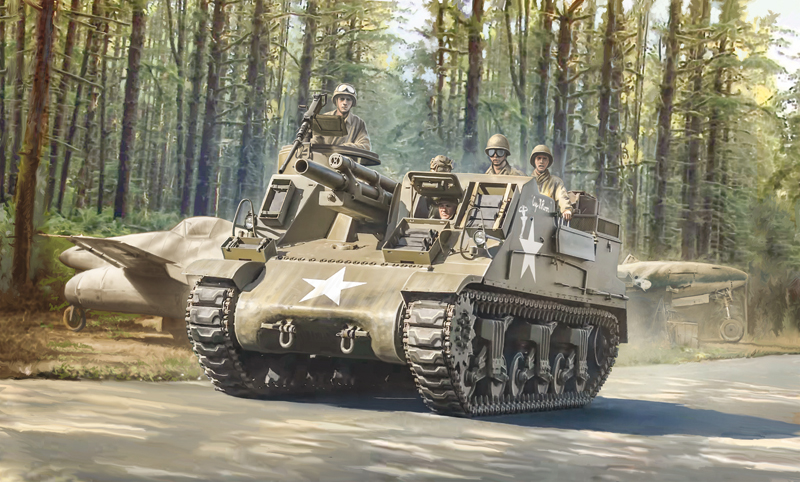 Italeri 1:35 M7 Priest Howitzer Motor Carriage IT6580