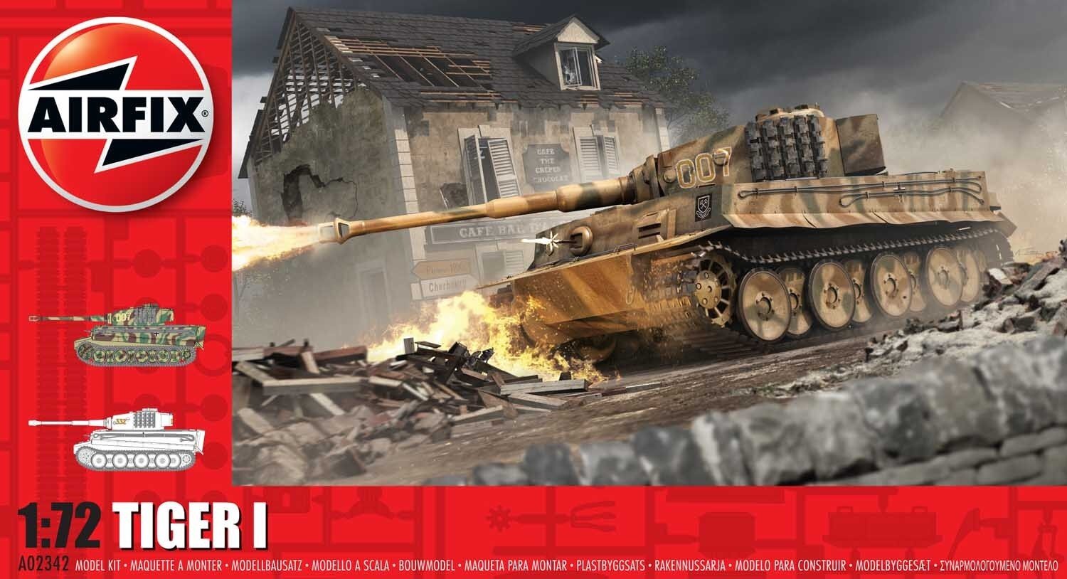 Airfix 1:72 Tiger I AF02342