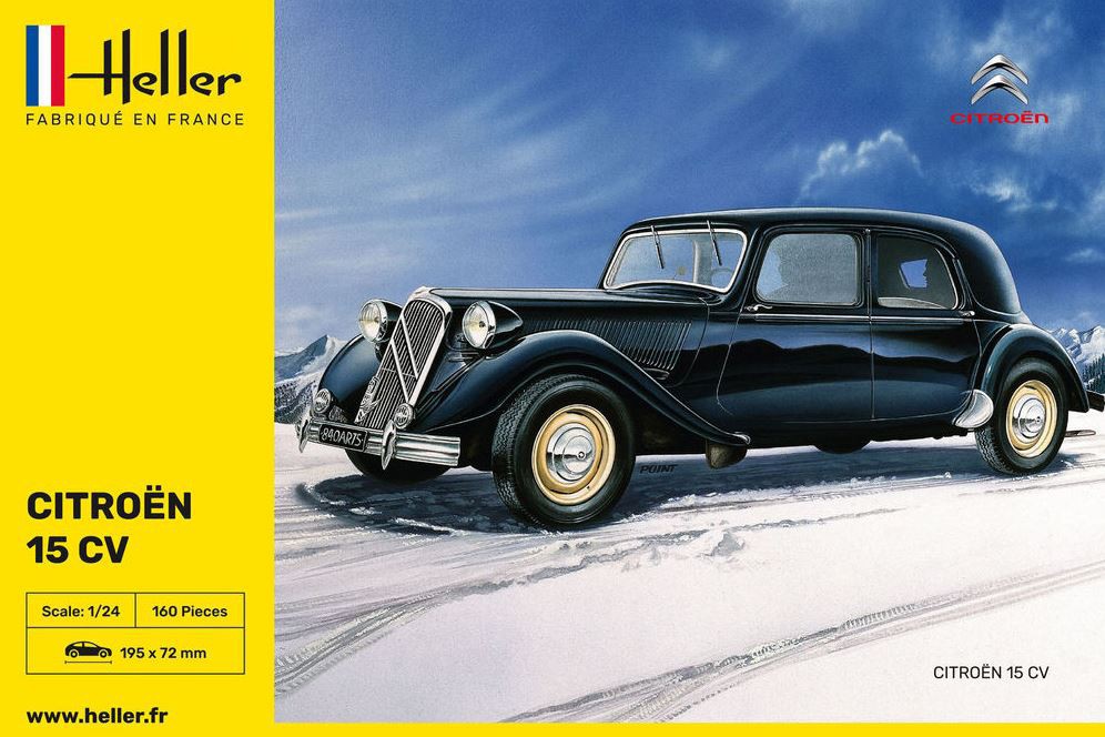 Heller 1:24 Citroen 15CV H80763