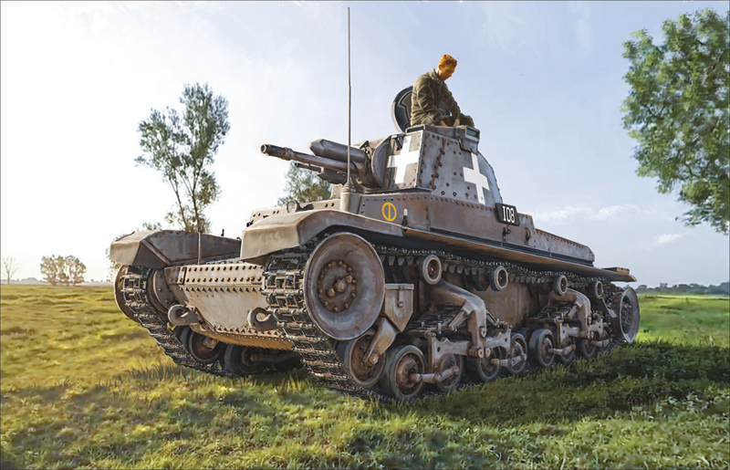 Italeri 1:72 Pz. Kpfw. 35 (t) IT7084
