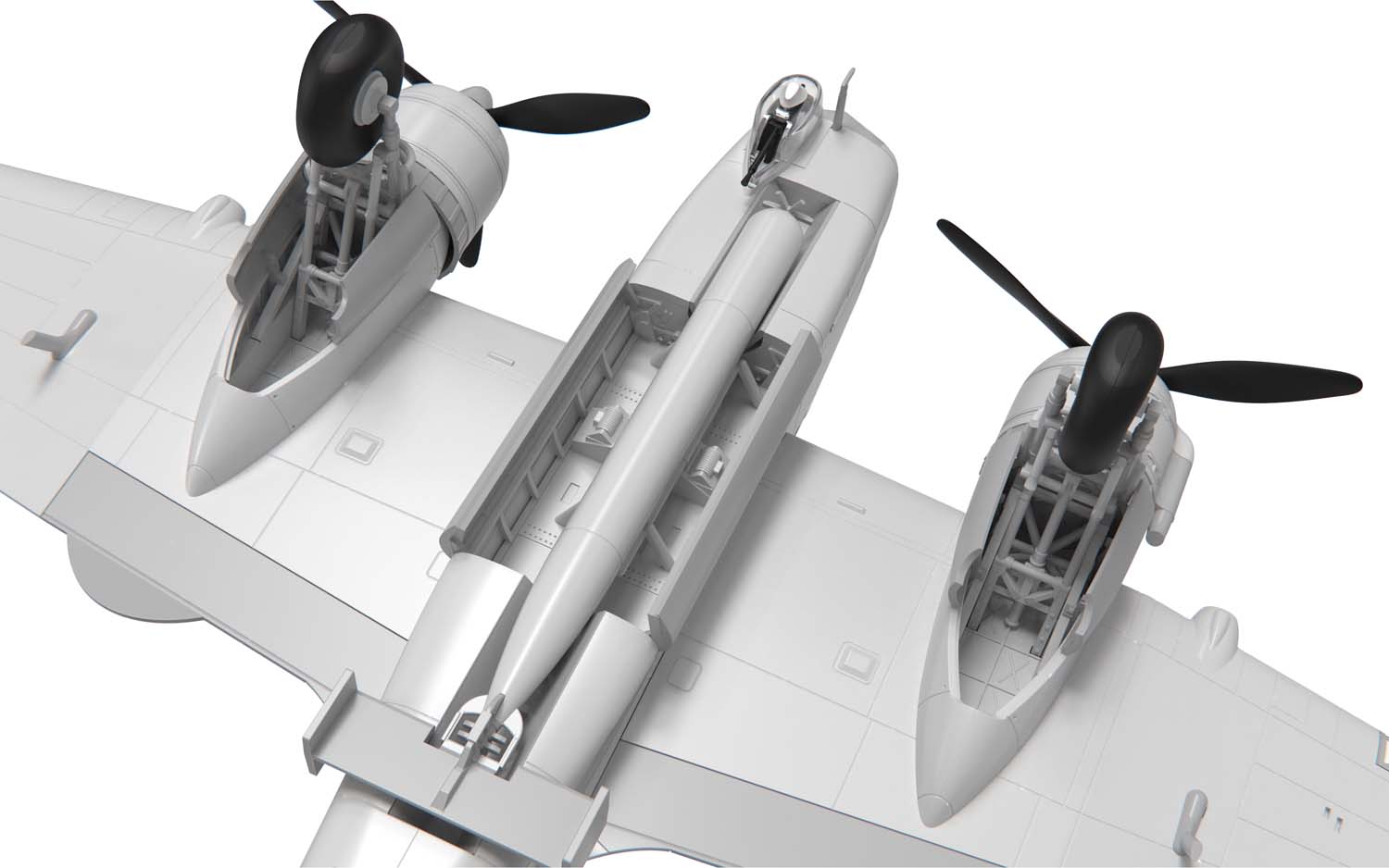 Airfix 1:72 Bristol Beaufort Mk.I AF04021 - Afbeelding 3