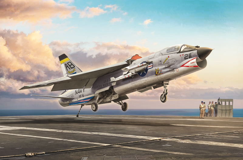 Italeri 1:72 F-8E Crusader IT1456